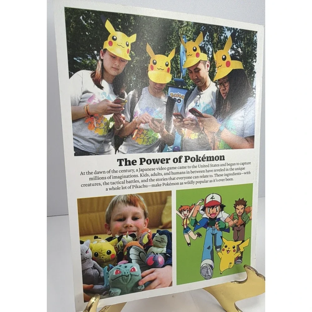 2026 Time Magazine POKEMON SPECIAL EDITION Pikachu Pokémon EVOLUTION 30 Years